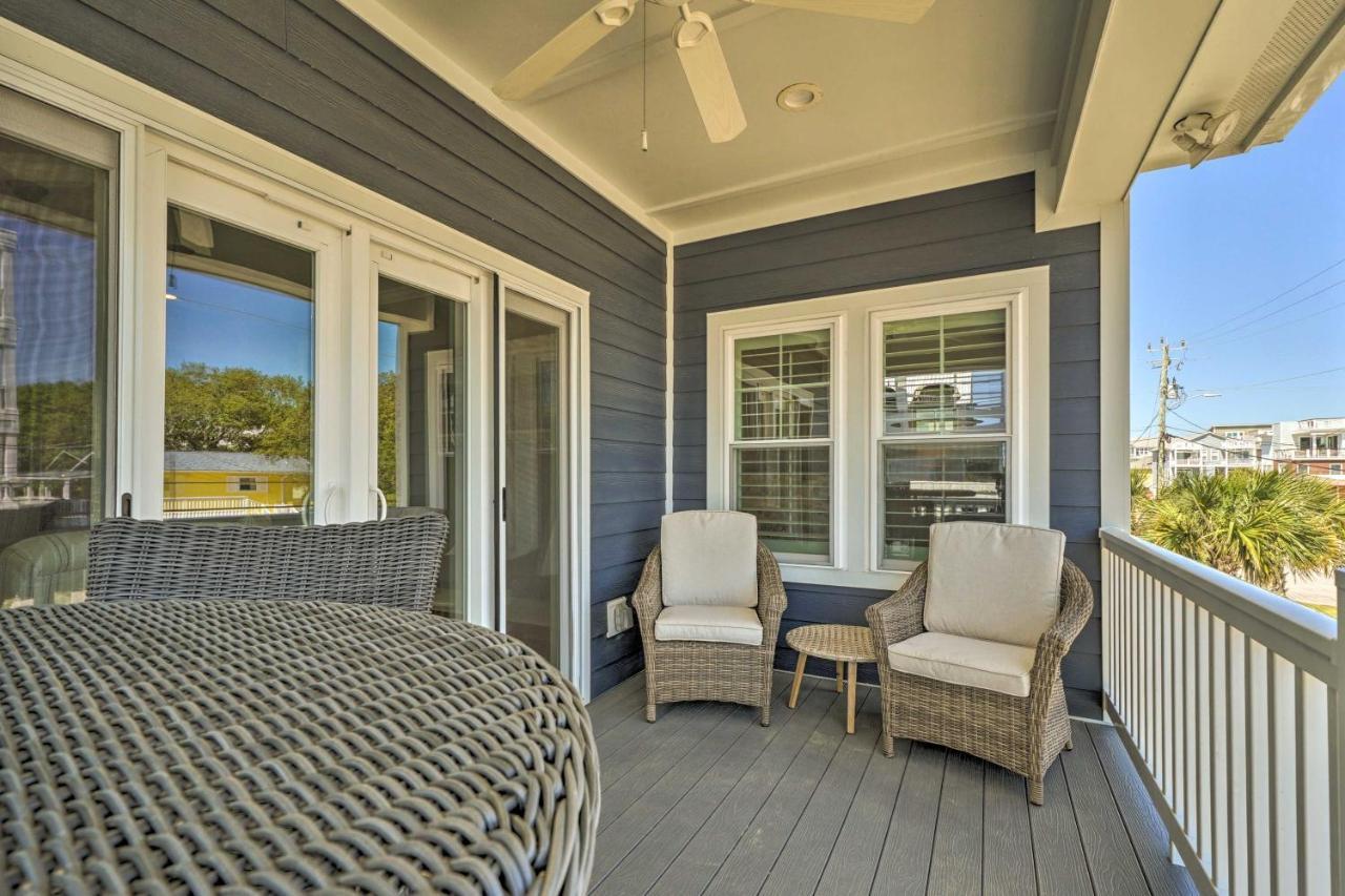 Bright Coastal Abode With Porch And Beach Access! Carolina Beach Luaran gambar